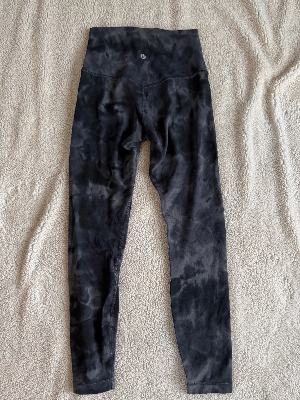 Lululemon Align  high -rise pant 25” Diamond dye pitch gray graphite gray